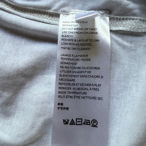 Free People Size L NEW White Flutter Sleeve Fleur Scoop Tank - Picture 11 of 11